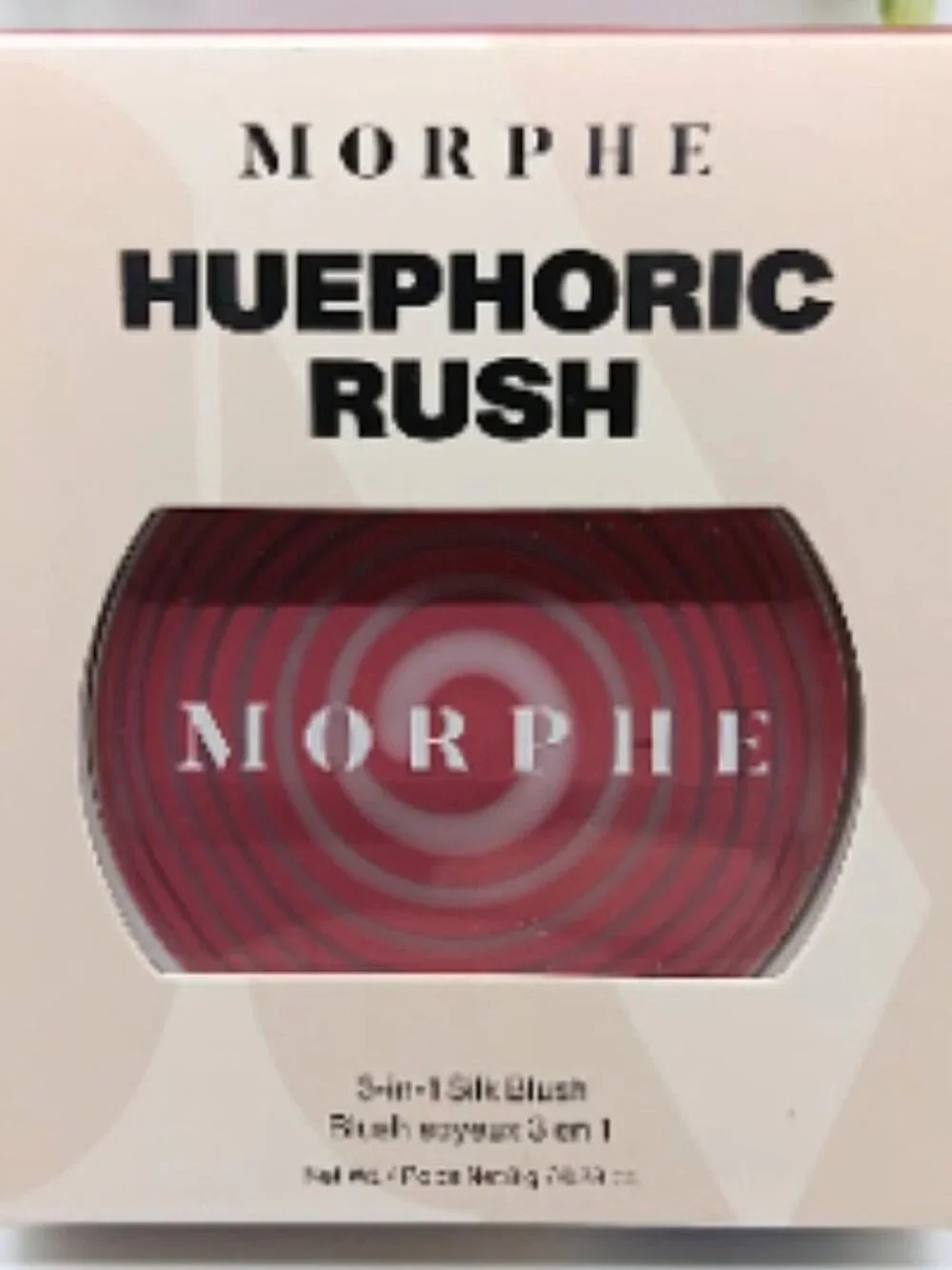 MORPHE Huephoric Rush 3-in-1 Silk Blush ~ INTOXICATED (Rose Mauve) NIB 8g